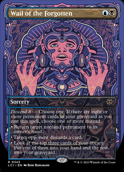 Wail of the Forgotten [Borderless Foil]
