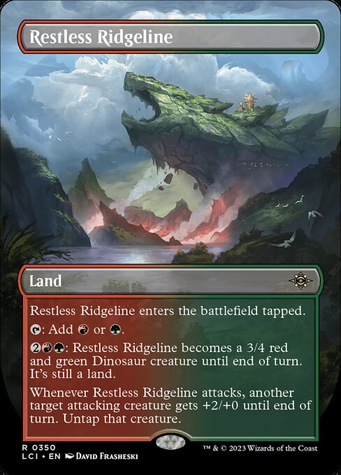 Restless Ridgeline [Borderless Foil]