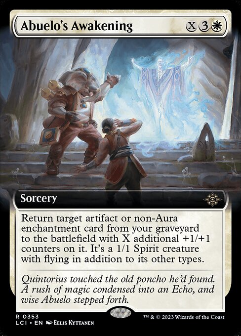 Abuelo's Awakening [Extended Artwork Foil]
