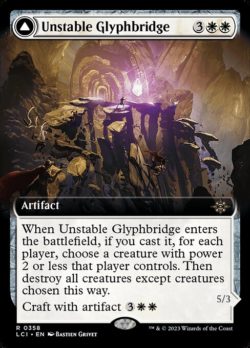 Unstable Glyphbridge // Sandswirl Wanderglyph [Extended Artwork]