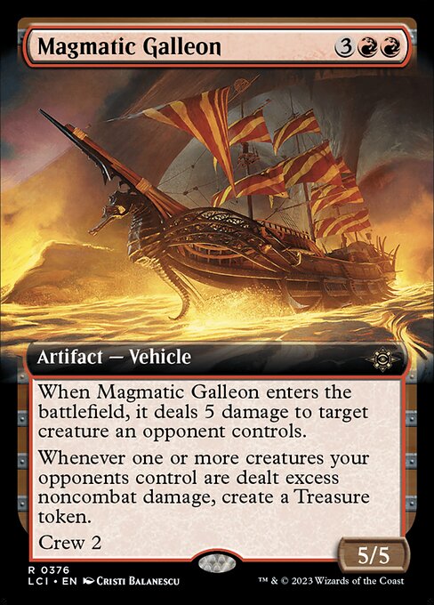 Magmatic Galleon [Extended Artwork]