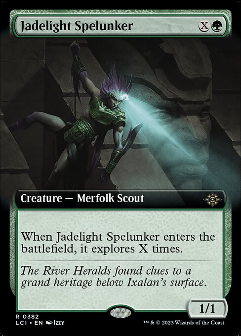 Jadelight Spelunker [Extended Artwork Foil]