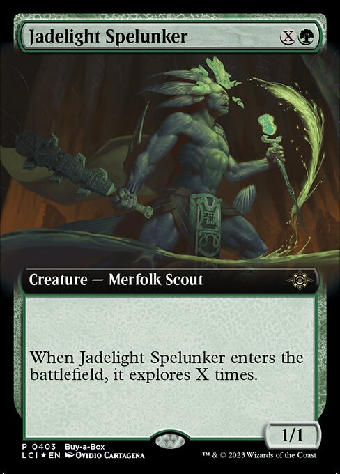 Jadelight Spelunker [Buy-A-Box Extended Artwork Foil]