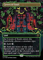 Cavern of Souls [Borderless Foil]