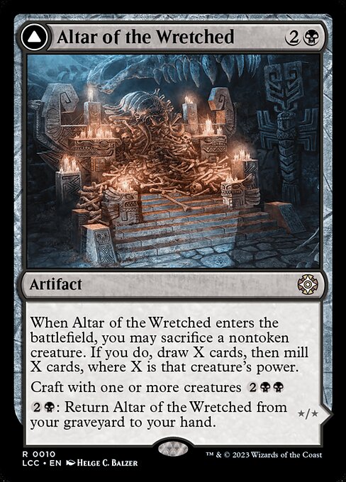 Altar of the Wretched // Wretched Bonemass [Foil]