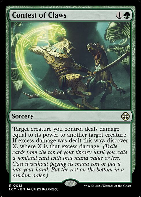 Contest of Claws [Foil]