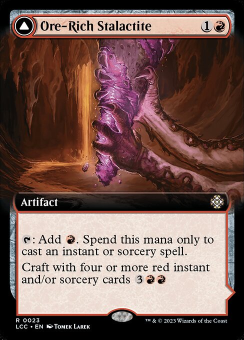 Ore-Rich Stalactite // Cosmium Catalyst [Extended Artwork Foil]