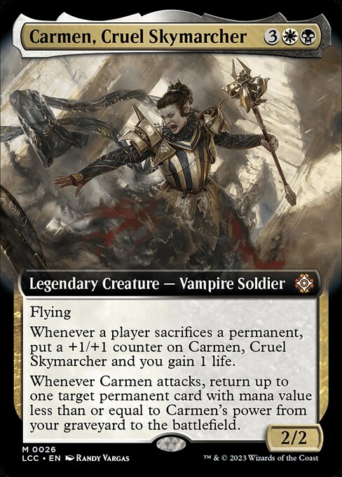 Carmen, Cruel Skymarcher [Extended Artwork]