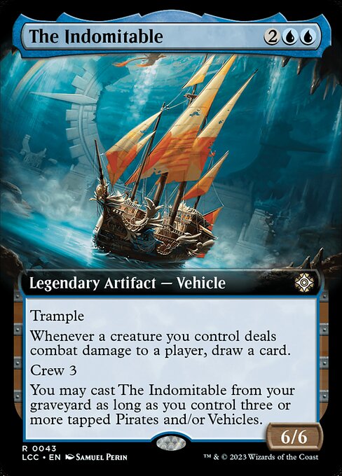 The Indomitable [Extended Artwork Foil]