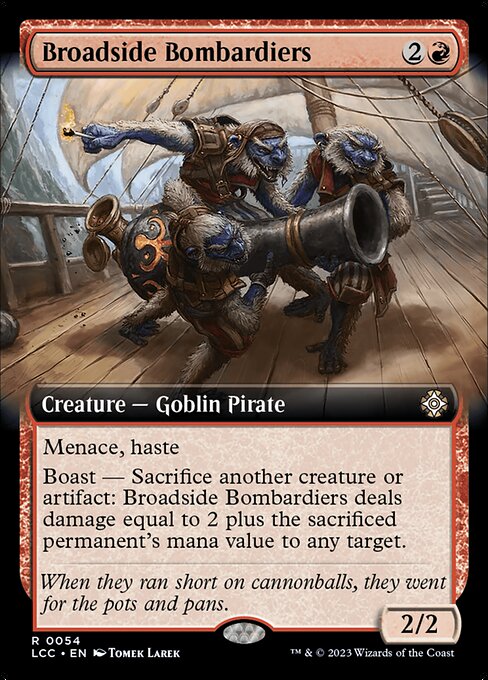 Broadside Bombardiers [Extended Artwork Foil]