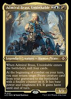 Admiral Brass, Unsinkable [Etched Foil]