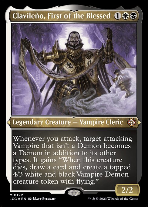 Clavileño, First of the Blessed [Etched Foil]