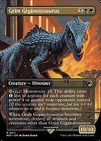 Grim Giganotosaurus [Borderless]
