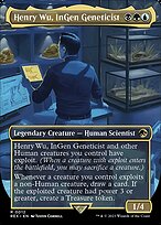 Henry Wu, InGen Geneticist [Borderless]