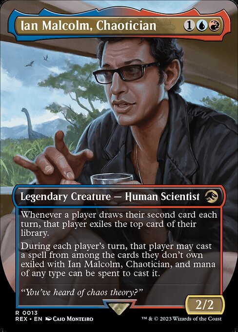 Ian Malcolm, Chaotician [Borderless]