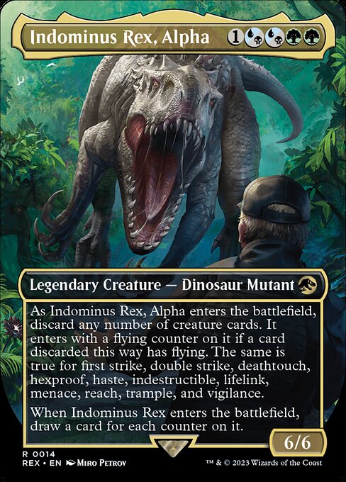 Indominus Rex, Alpha [Borderless]