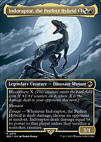 Indoraptor, the Perfect Hybrid [Borderless]