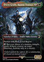 Owen Grady, Raptor Trainer [Borderless]