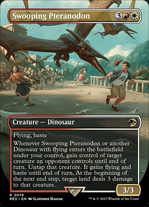 Swooping Pteranodon [Borderless]