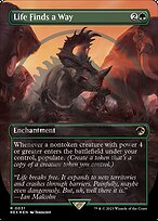 Life Finds a Way [Borderless Foil]