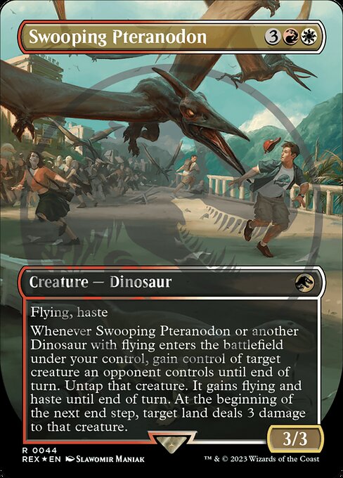 Swooping Pteranodon [Borderless Foil]