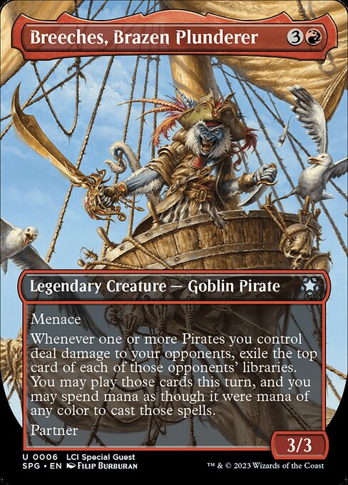 Breeches, Brazen Plunderer [Borderless Foil]