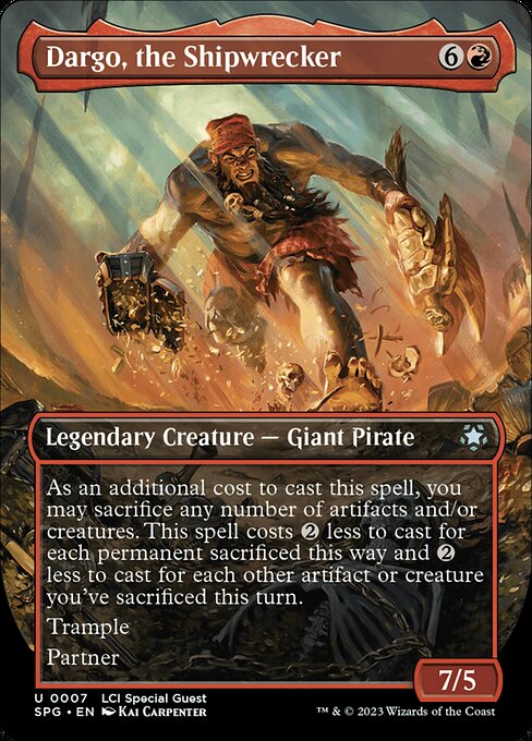 Dargo, the Shipwrecker [Borderless Foil]