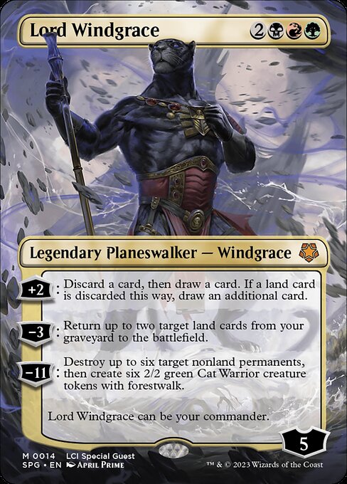 Lord Windgrace [Borderless Foil]