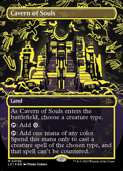 Cavern of Souls [Borderless Foil]