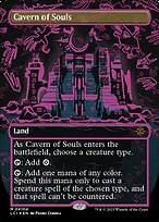 Cavern of Souls [Borderless Foil]