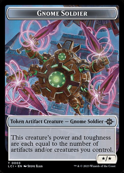 Gnome Soldier Token TLCI