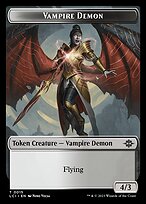 Vampire Demon Token TLCI