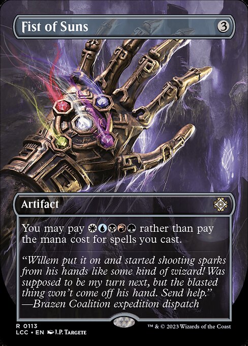 Fist of Suns [Borderless Foil]