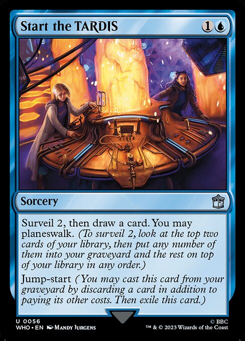 Start the TARDIS [Foil]