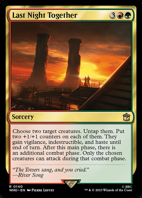 Last Night Together [Foil]
