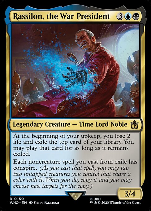 Rassilon, the War President [Foil]