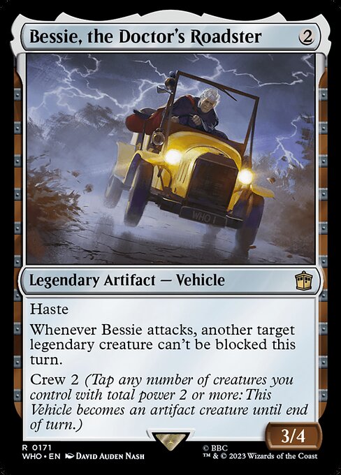 Bessie, the Doctor's Roadster [Foil]