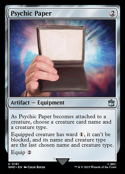 Psychic Paper [Foil]