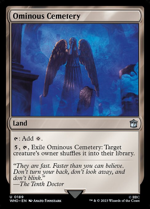 Ominous Cemetery [Foil]