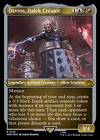 Davros, Dalek Creator [Etched Foil]