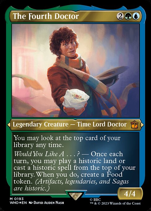 The Fourth Doctor [Etched Foil]