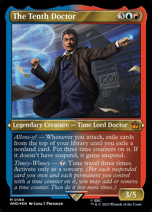 The Tenth Doctor [Etched Foil]
