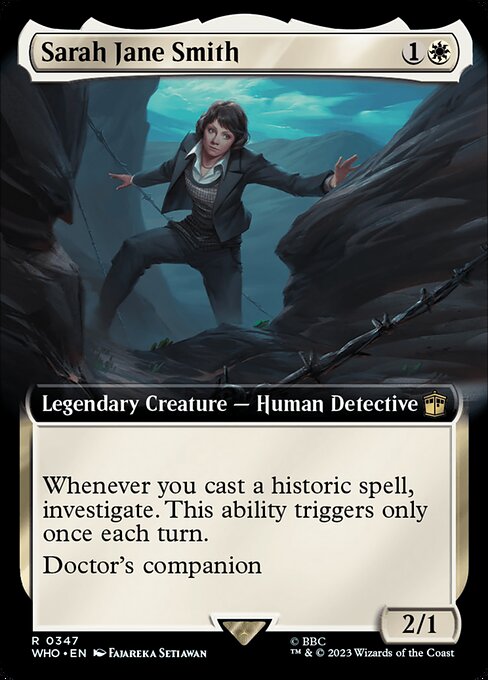 Sarah Jane Smith [Extended Artwork Foil]