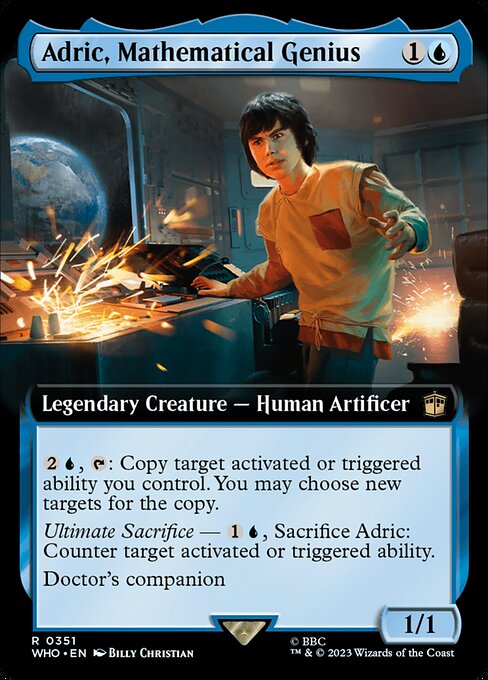 Adric, Mathematical Genius [Extended Artwork]
