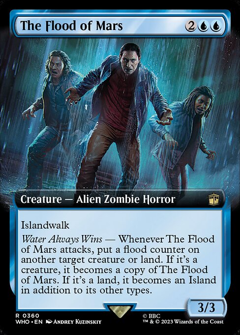 The Flood of Mars [Extended Artwork Foil]