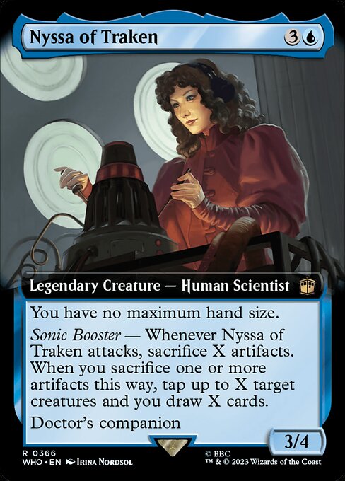 Nyssa of Traken [Extended Artwork Foil]