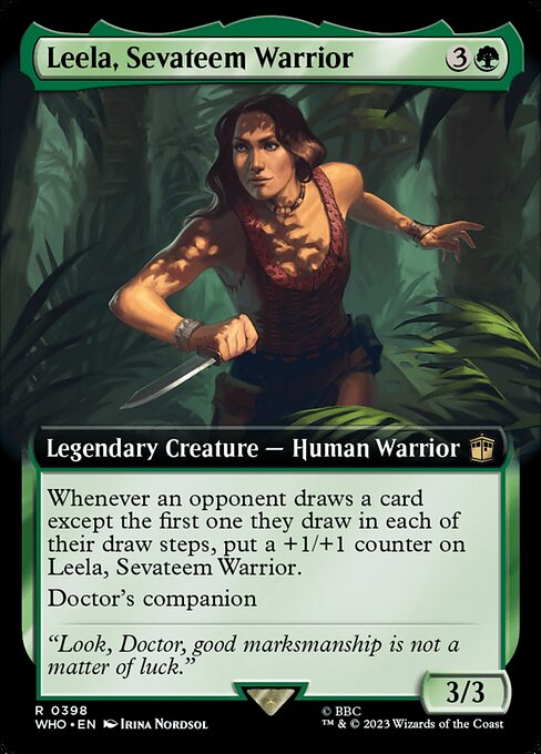 Leela, Sevateem Warrior [Extended Artwork]