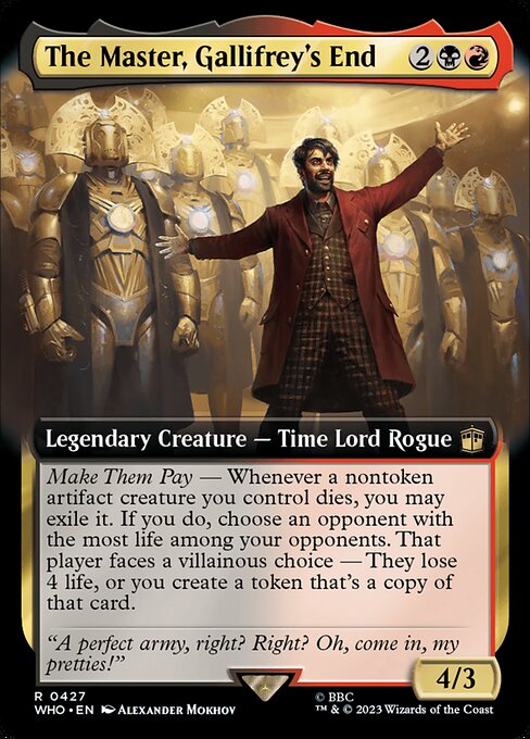 The Master, Gallifrey's End [Extended Artwork]