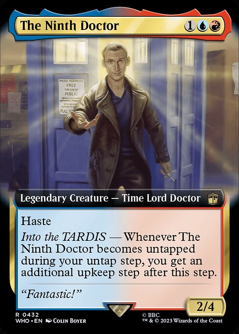 The Ninth Doctor [Extended Artwork Foil]
