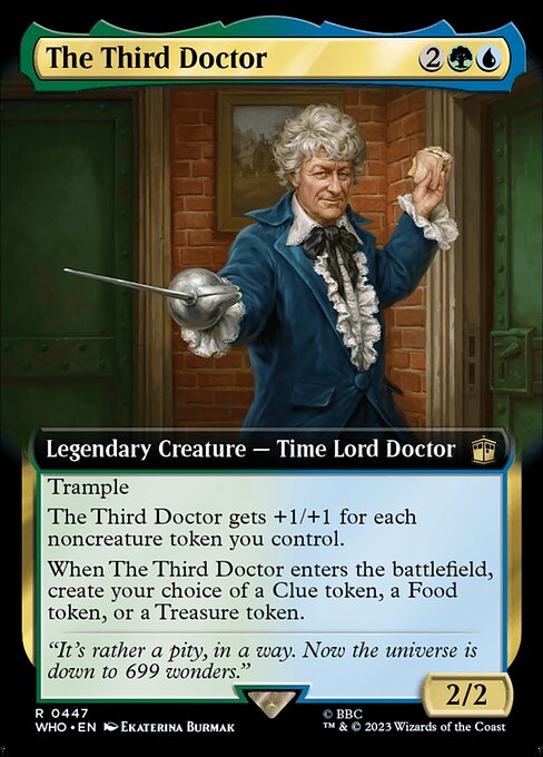 The Third Doctor [Extended Artwork Foil]